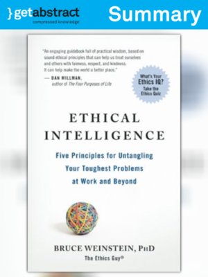 cover image of Ethical Intelligence (Summary)
